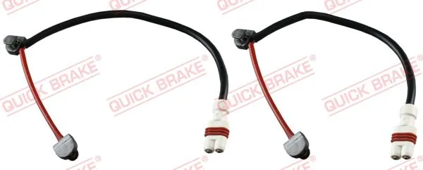 Warning Contact, brake pad wear